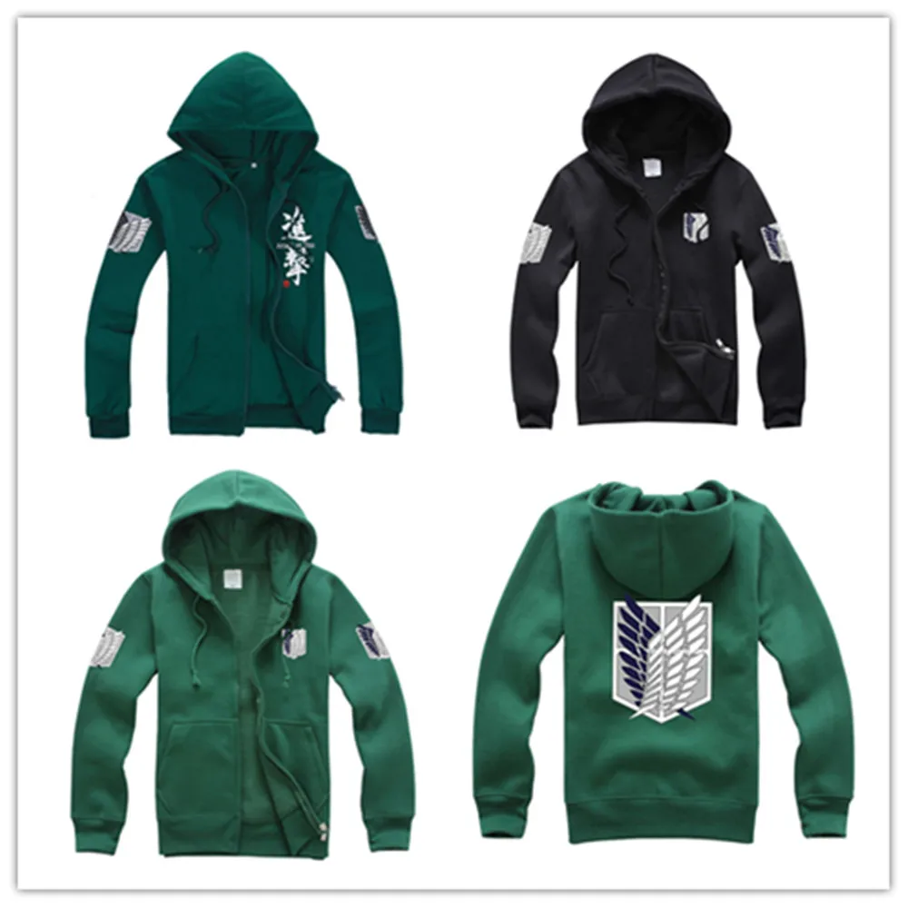 6 Цвета Аниме обувь для косплея по аниме атака на Титанов Толстовка костюмы Shingeki no