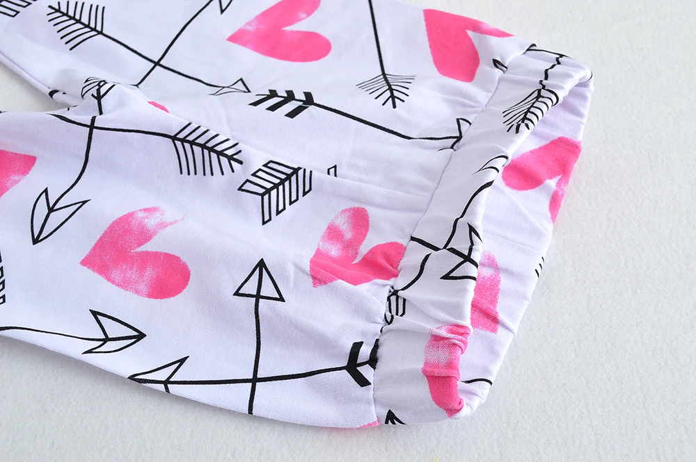 2019 Лидер продаж осенний комплект одежды для маленьких девочек комбинезон с