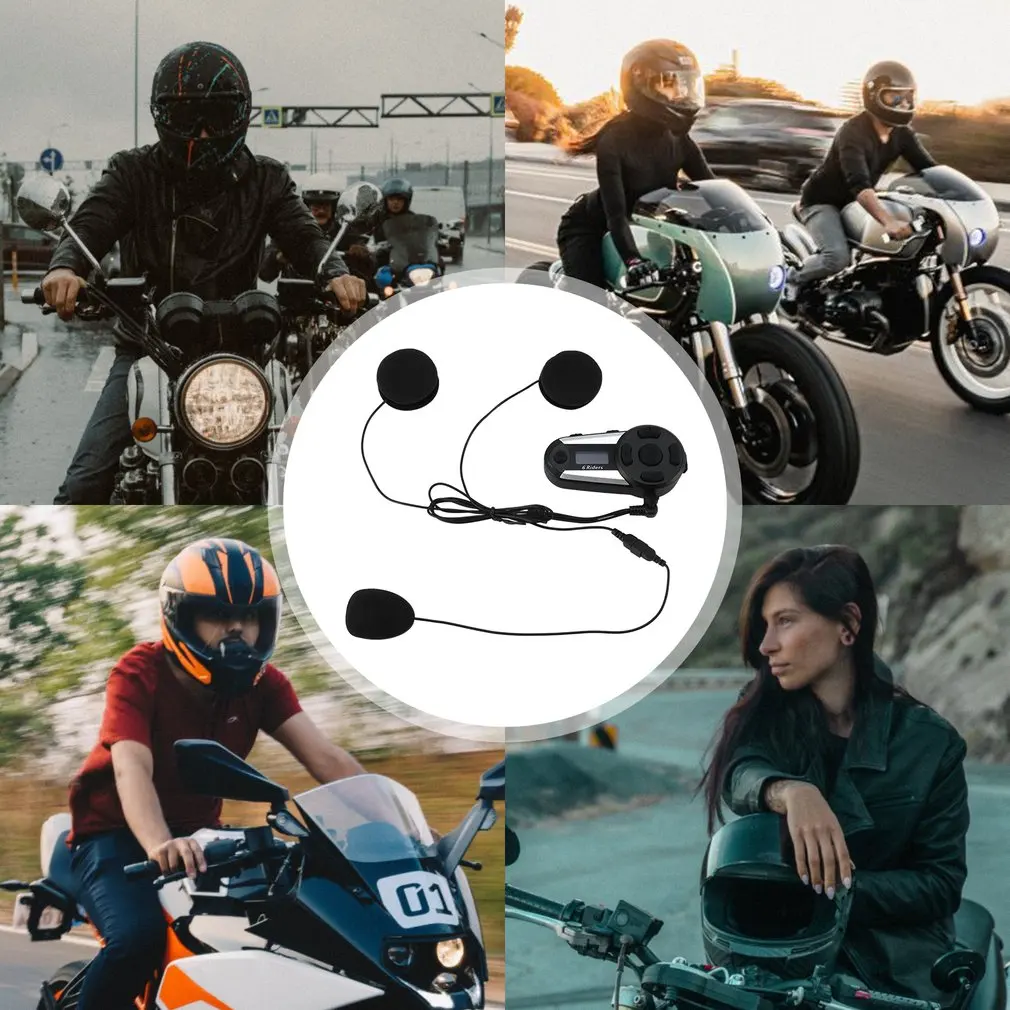 T20S-6 внутренняя связь Многофункциональный беспроводной шлем рация