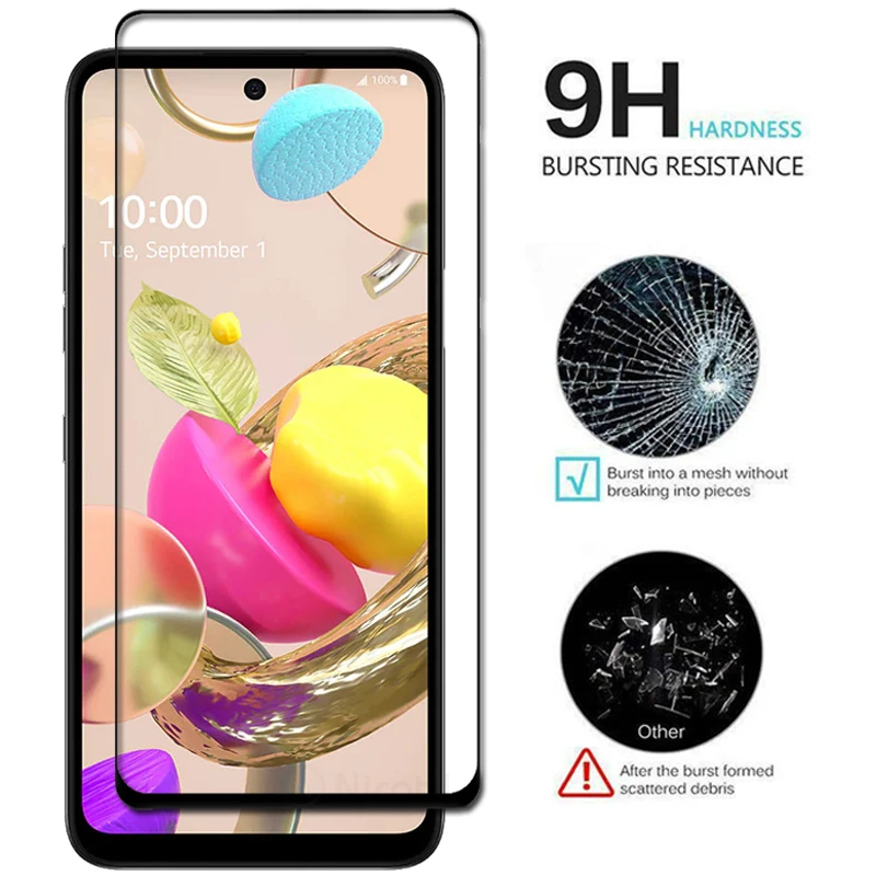 2 шт. Защитное стекло для LG K42 K52 K62 Q6 Q52 закаленное V20 V40 V50 G8S ThinQ Stylo 5 6|Защитные стёкла