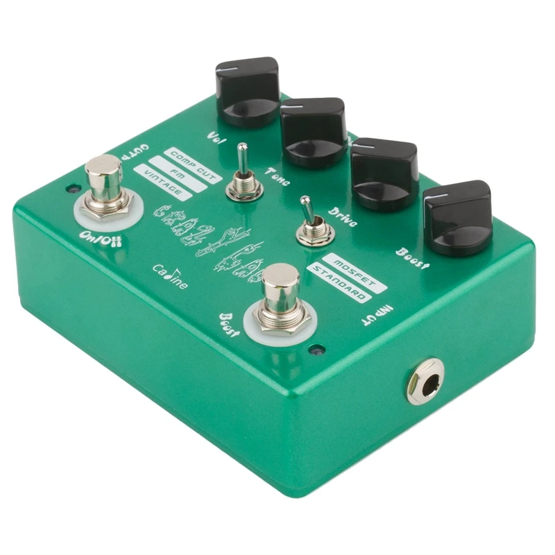 Caline CP-20 Crazy кактусы педаль для гитарного эффекта овердрайв настоящий обход