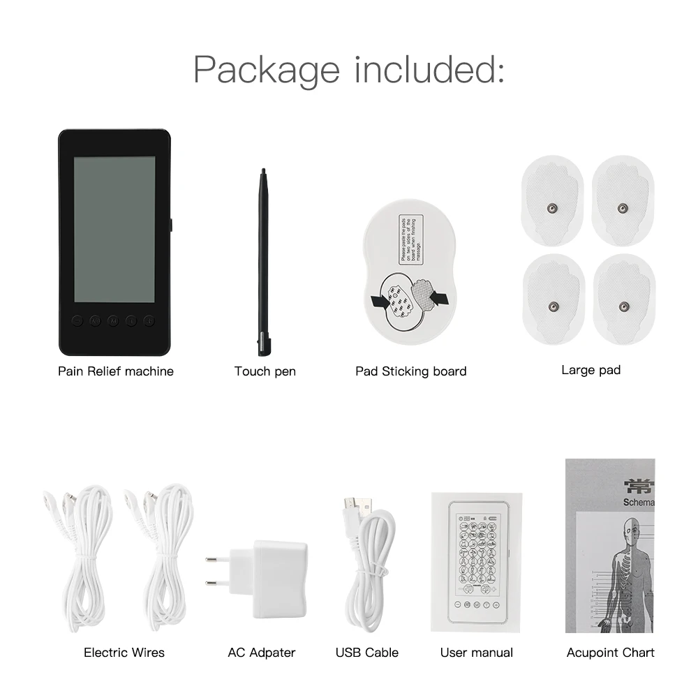 Устройство для стимуляции мышц с электродными подушечками 28