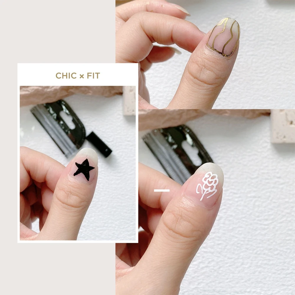 1 шт. ручка для дизайна ногтей граффити водостойкая кисть рисования подводка DIY