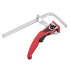 21 шт. зажим MFT сверхмощный стальной трещотный зажим F Регулируемый быстросъемный зажим для направляющей системы Деревообработка DIY ручной инструмент