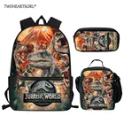 Рюкзак для мальчиков Twoheartsgirl, школьная сумка с принтом динозавра, высокое качество, классная школьная сумка, рюкзак