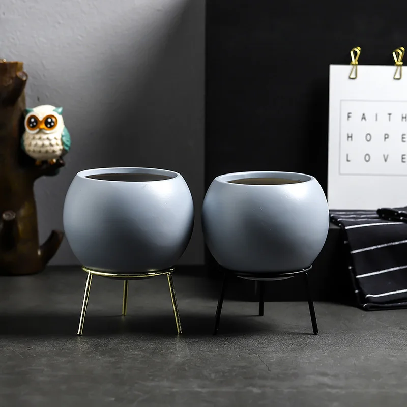 Strongwell скандинавские мини-суккуленты цветочные горшки керамические