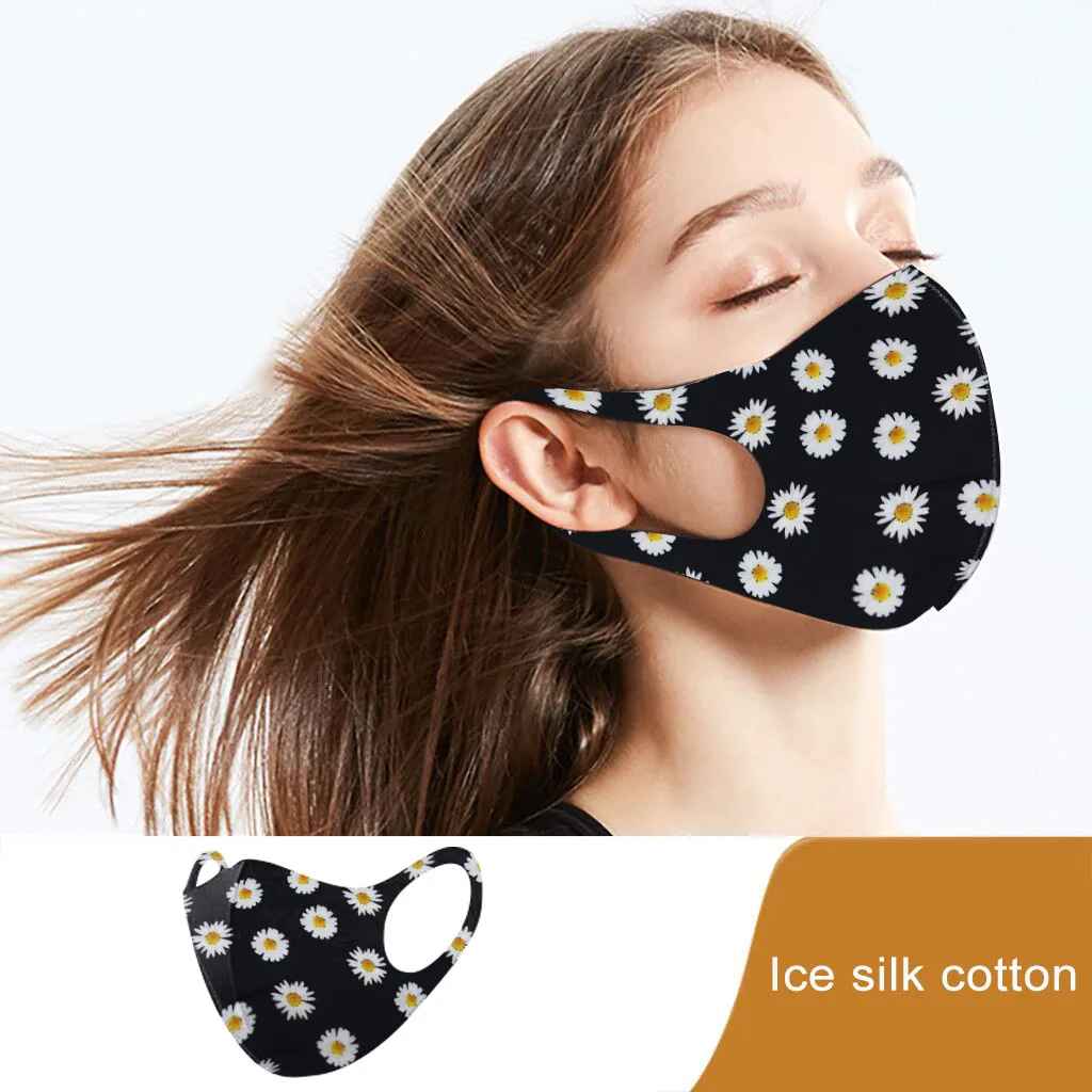 

Unisex Reusable Dustproof Mask Pm2.5 Windproof Foggy Haze Pollution Pattern Mask Reutilizable Halloween Cosplay Face Scarf Mask