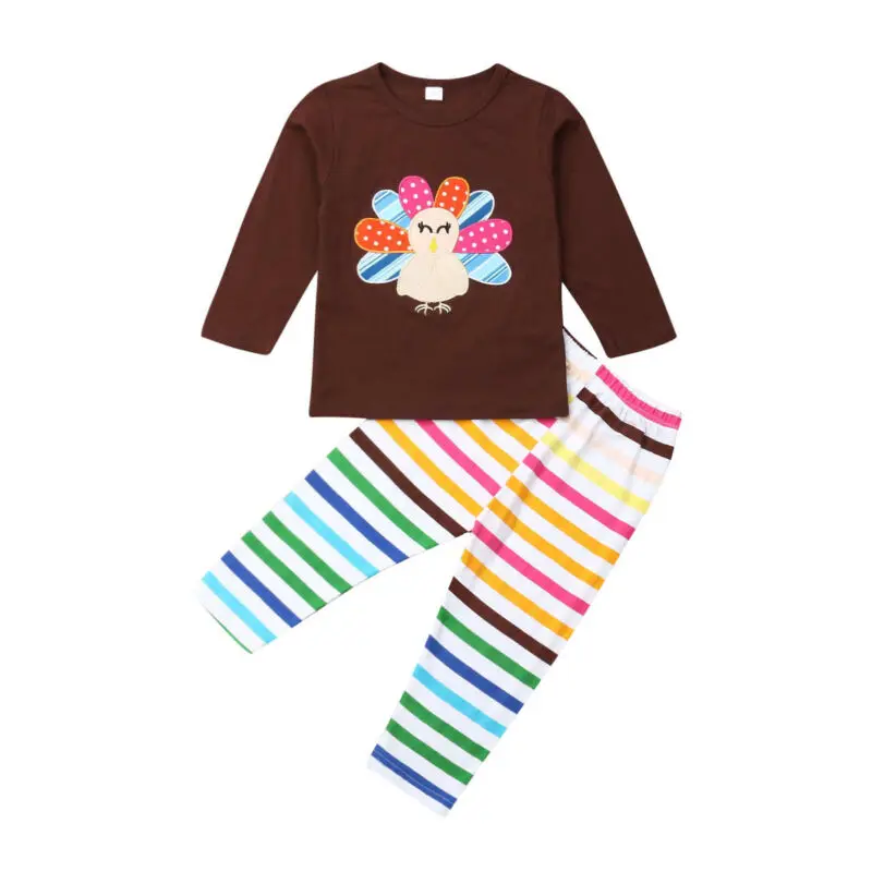 Одежда Imcute на День Благодарения 2019 хлопковая одежда для новорожденных мальчиков