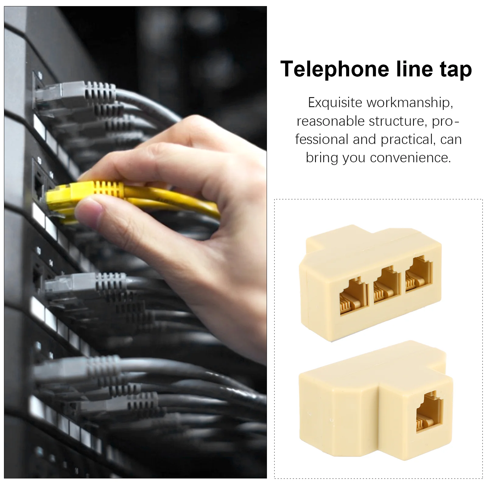 2 шт. адаптер для розетки RJ11 | Компьютеры и офис