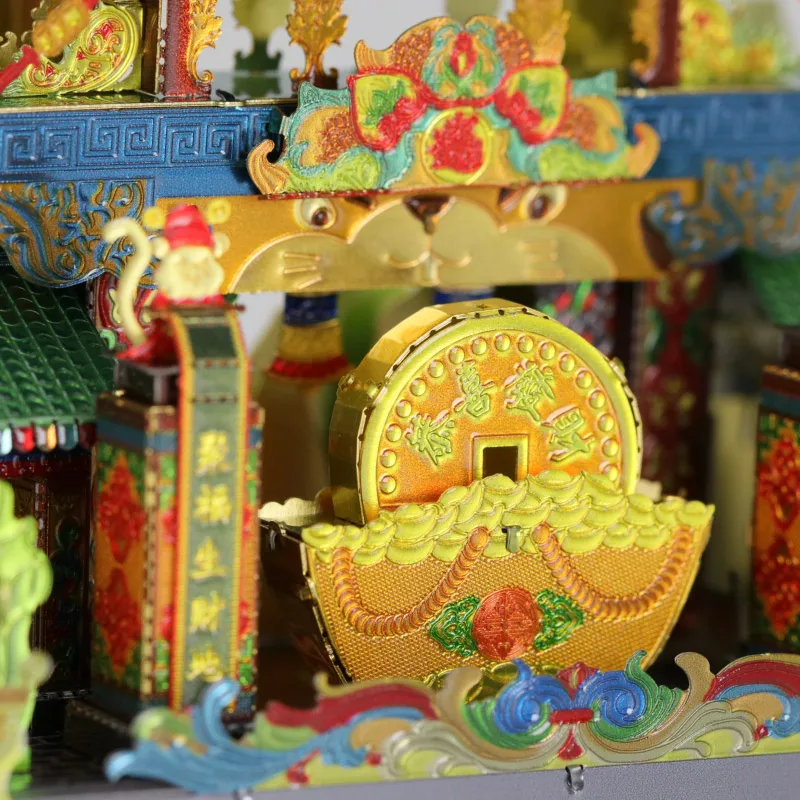 Модель MMZ MU 3D металлический пазл памятный архвал наборы моделей Chinatown сборный