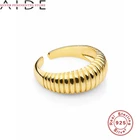 Женское Открытое кольцо в минималистическом стиле из серебра 100% пробы