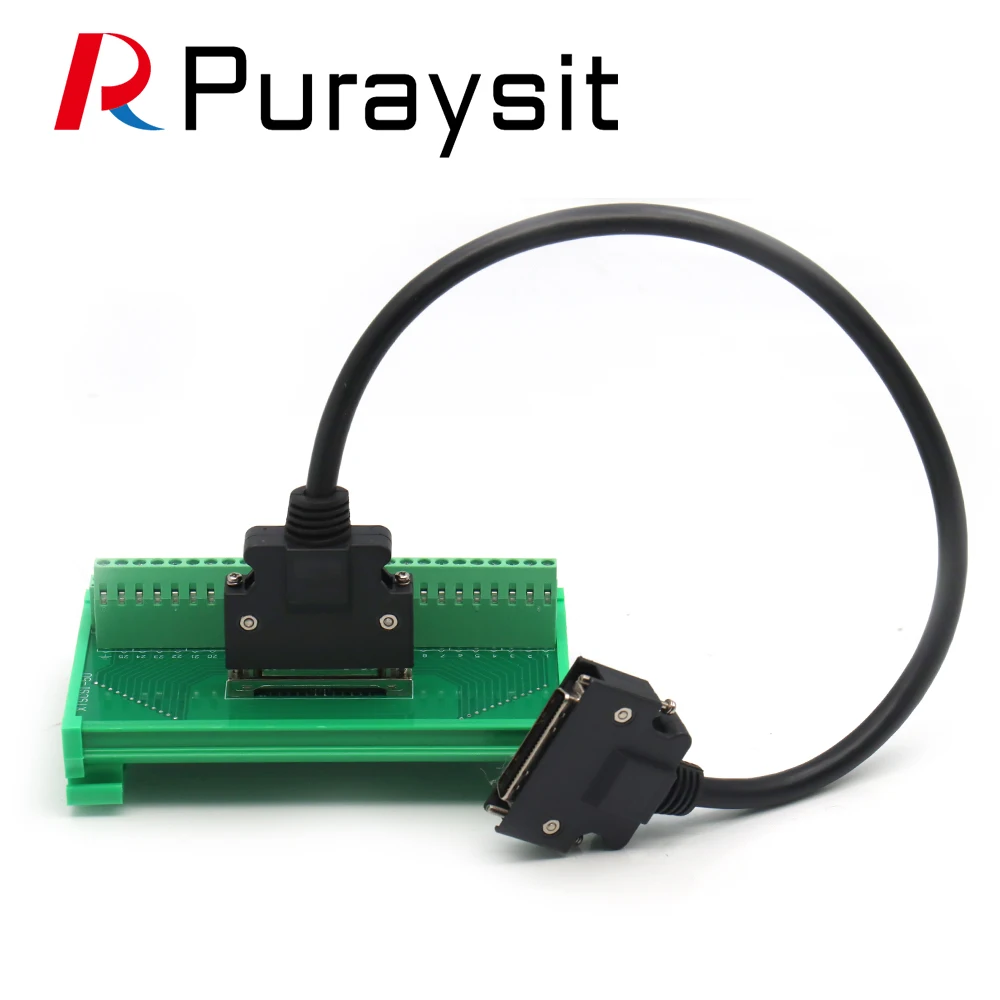Delta Yaskawa Siemens Mitsubishi Panasonic Fanuc Servo CN1 50-pin terminal board SCSI 50pin Data Cable | Обустройство дома