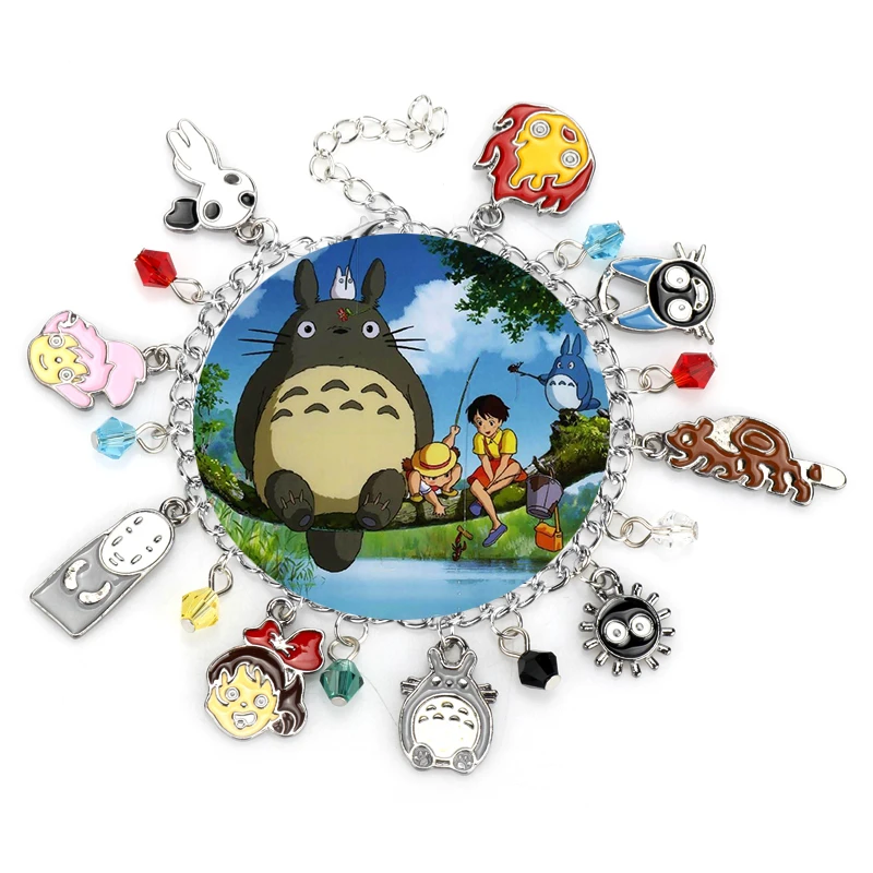 Японский Классический Аниме Хаяо Миядзаки аниме персонаж Амулет браслет