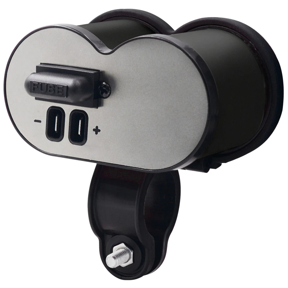 Водонепроницаемый мотоцикл двойной USB многофункциональный мобильный телефон зарядное устройство двойной USB(с Вольтметр)(с сигаретной прикладом) для ATV