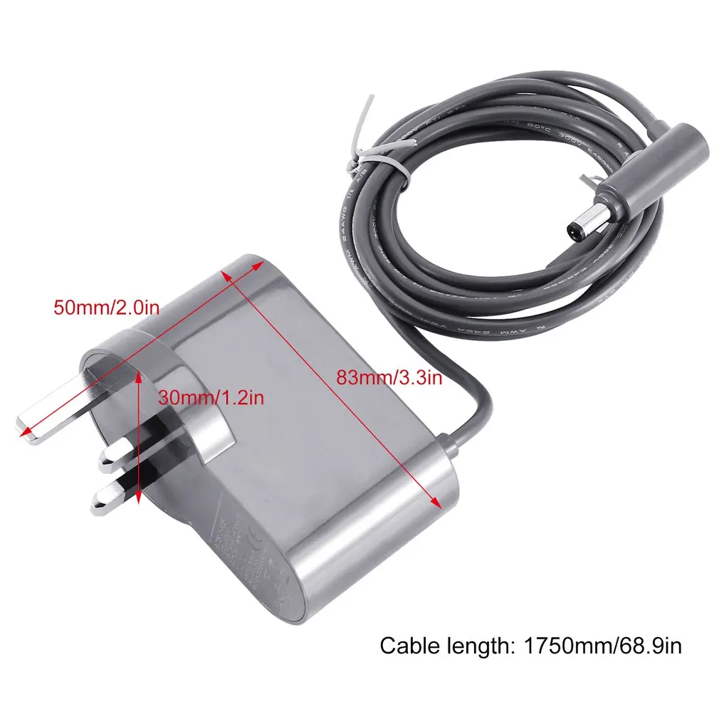 

Charger A/C Power Charger Adapter for V10 Vacuum Cleaner Accessories Drop Shipping