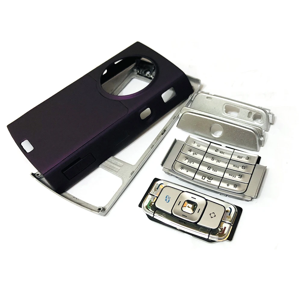 Полная передняя крышка N95 клавиатура для Nokia N95 батарея задняя крышка высокое качество корпус+ клавиатура