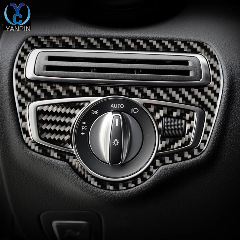 

Carbon Fiber Interior Trim Strip Is Suitable For Mercedes Benz C-class w205c200lc260l