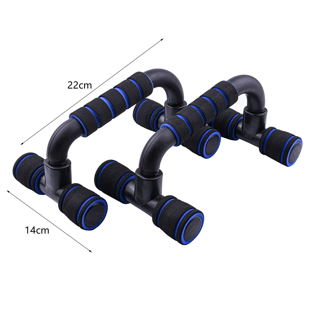 

1 Pair Push Up Bars Foam Handles Portable Push Up Stand Home Workout Equipment for Muscle Strength Exercise