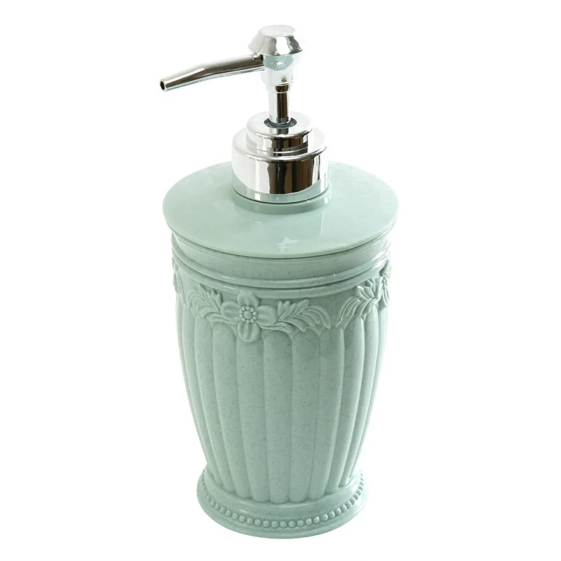 

European Carved Shower Gel Sub-bottle Hand Sanitizer Bottle Empty Shampoo Bottle Press The Bottle Lotion Bottle Bathroom