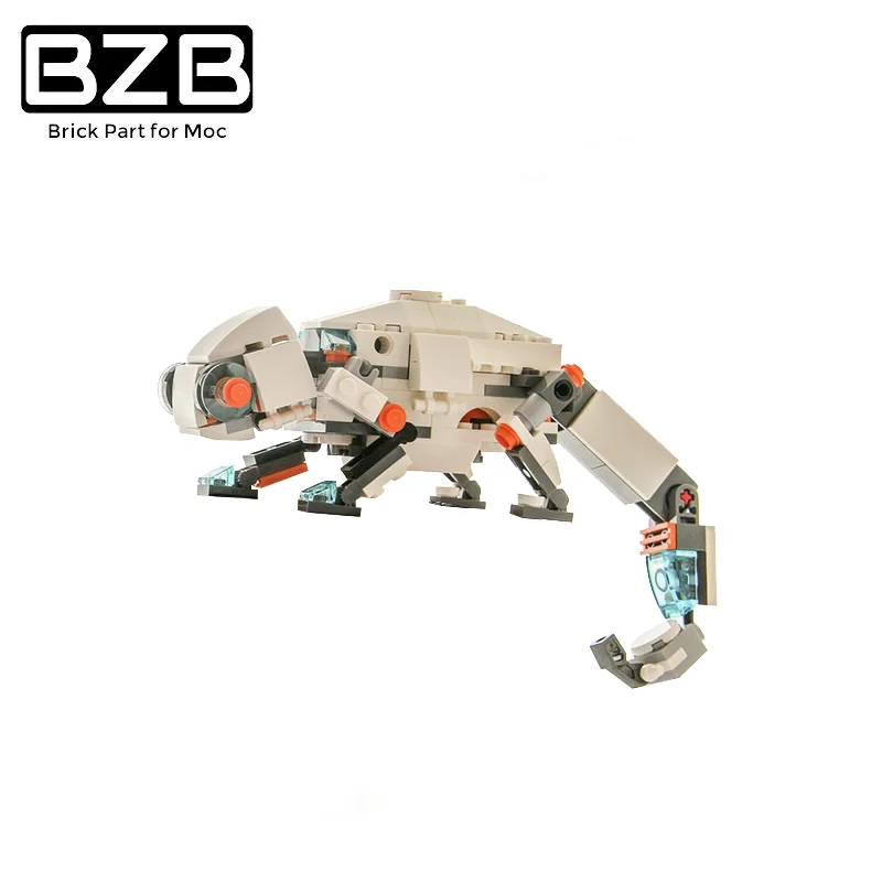 

Конструктор BZB MOC детский «Хамелеон», креативный кубик-насекомое, головоломка «сделай сам», развивающая игрушка-конструктор, детали для дня ...