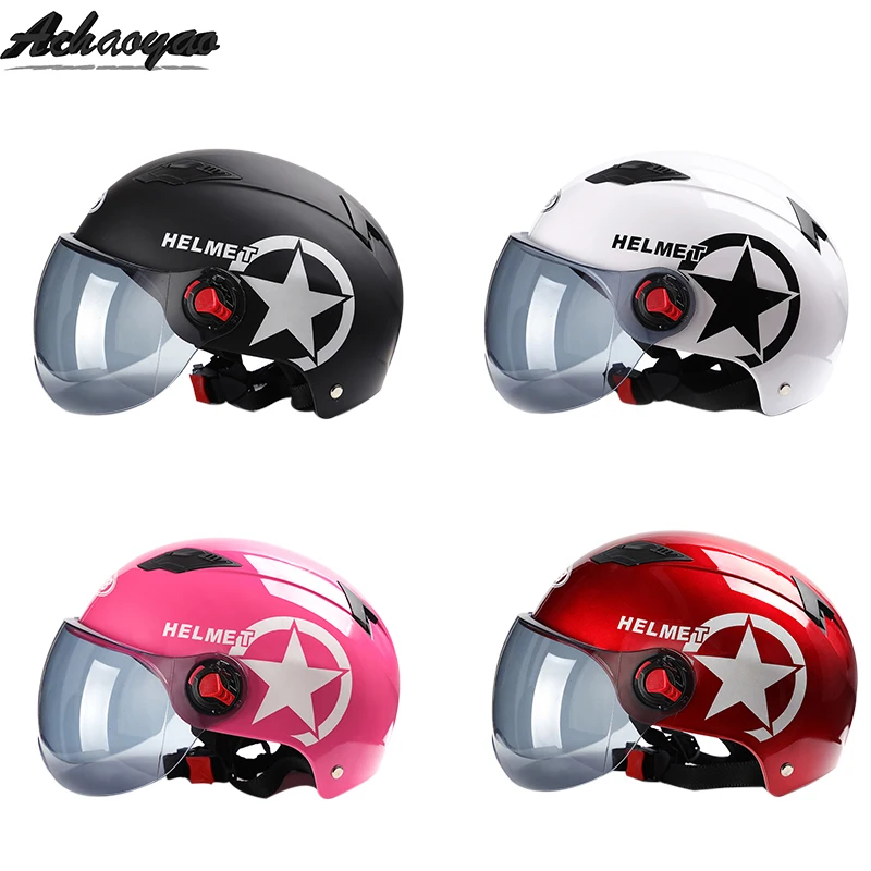 Мотоциклетный шлем скутер casco велосипед каск cascos бейсбольная кепка анти УФ