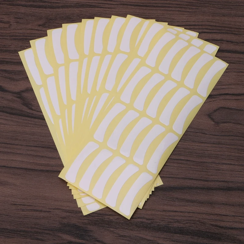 100 пар наклейки для наращивания ресниц под глазами бумажные патчи инструменты