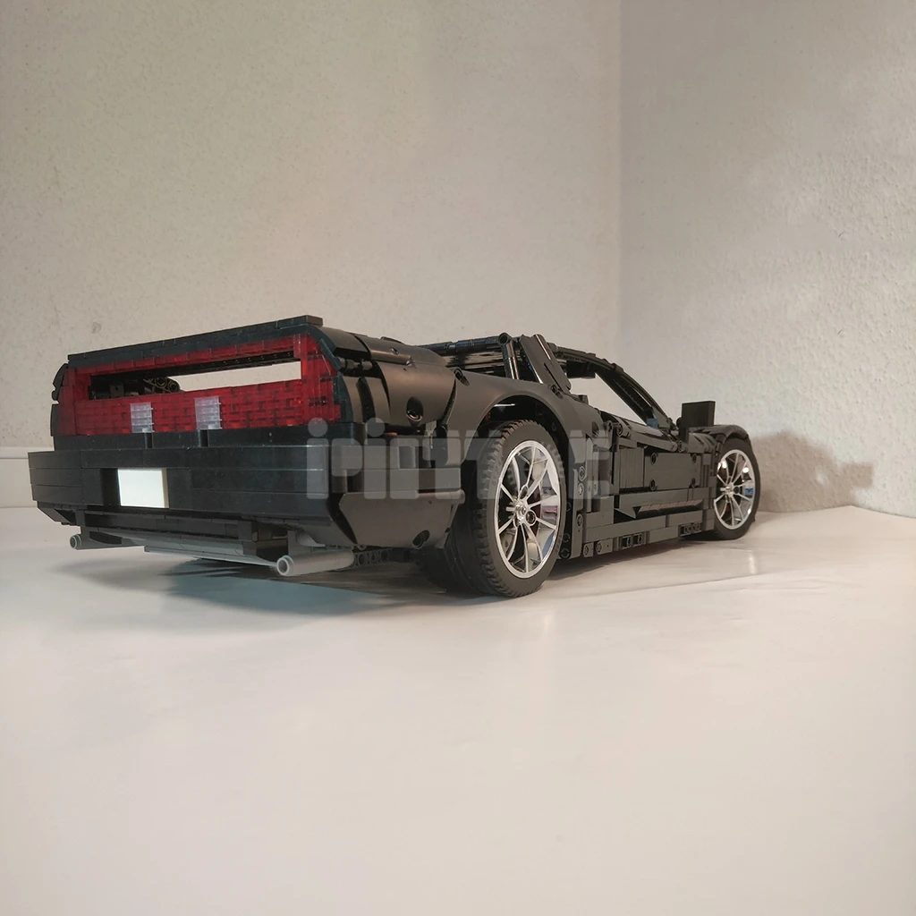 Строительный блок Moc-30093 Technology Honda nsxs автомобильные запчасти для спортивных