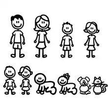 Cartoon Family Members Cartoon Family Members