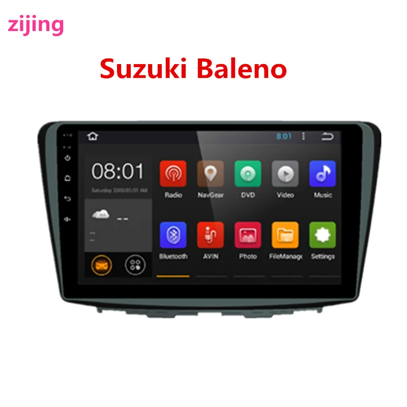2Din Suzuki Baleno Автомобильный мультимедийный стерео видео плеер Радио Android 9 0 умный DVD