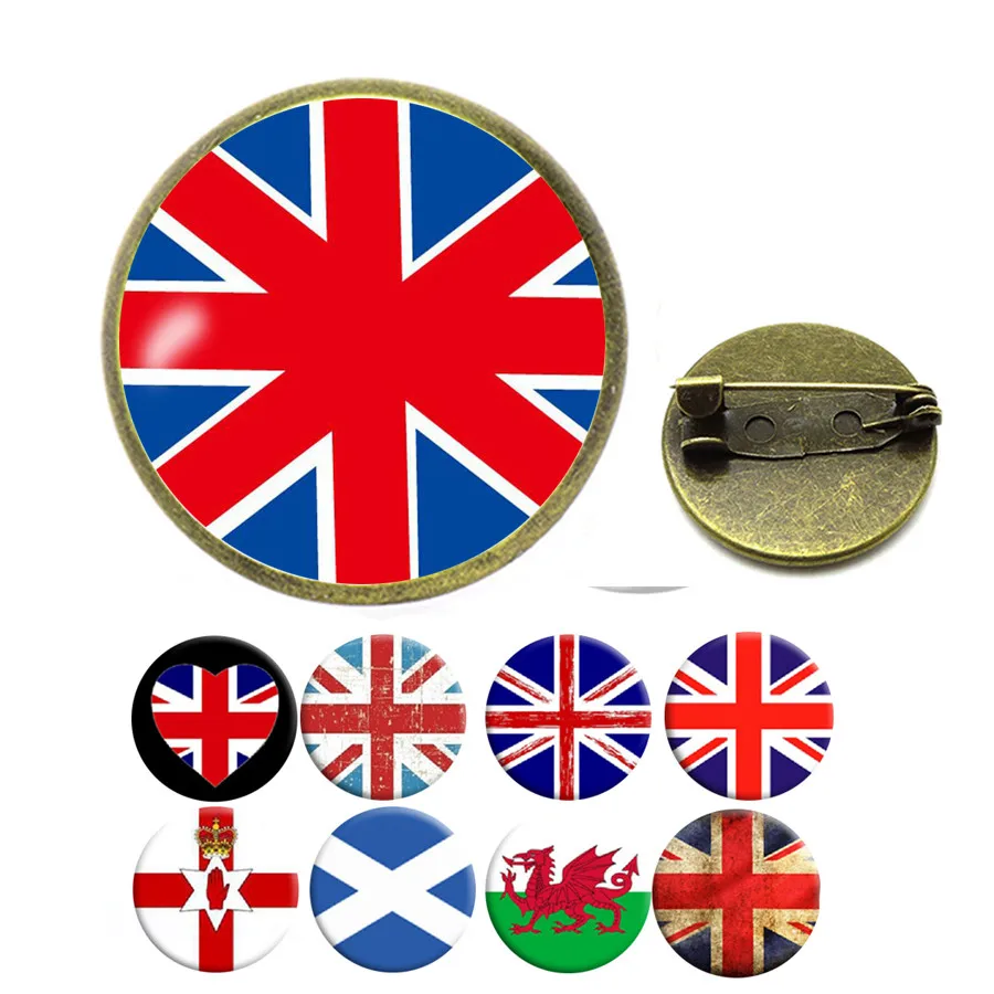 Великобритания национальные Броши с флагом Англия Wales Scotland Северная Ирландия