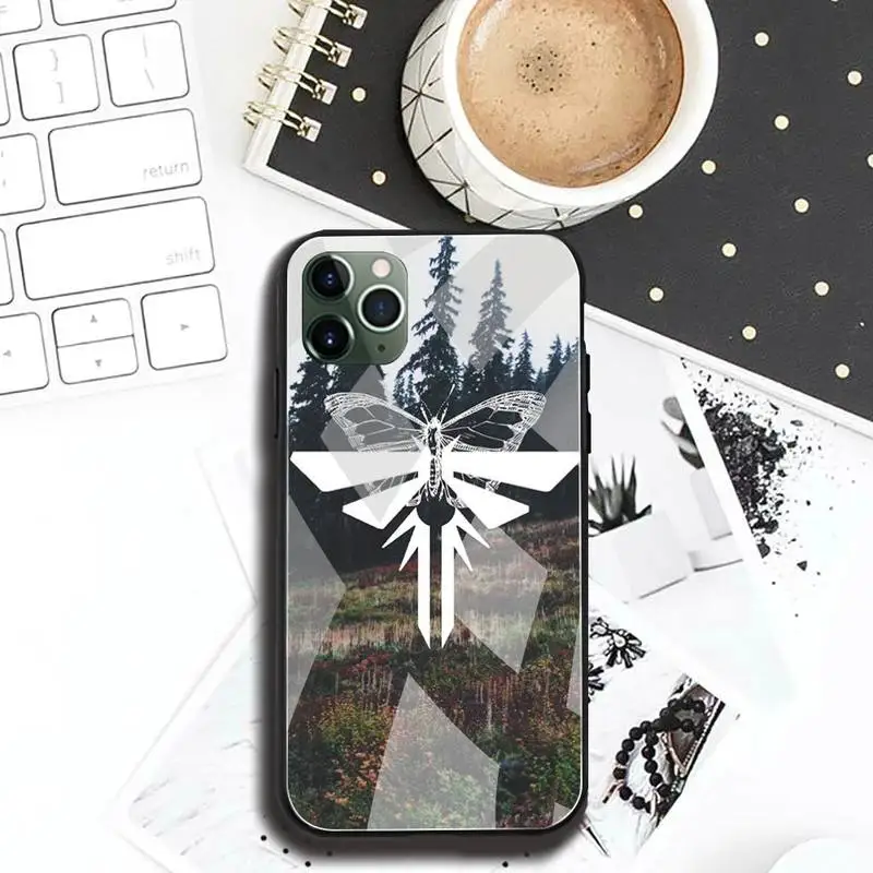 game the last of us phone case tempered glass for iphone 11 pro xr xs max 8 x 7 6s 6 plus se 2020 case free global shipping