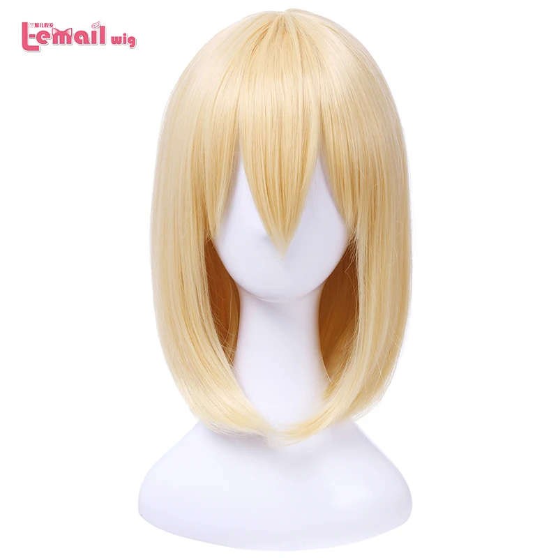 Парик для косплея L email Армин арлерт черные короткие мужские парики из