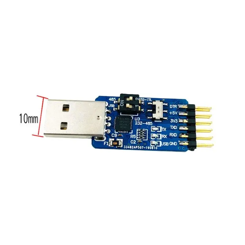 USB-Модуль UART с последовательным портом CP2102 usb TTL485 232 взаимное преобразование