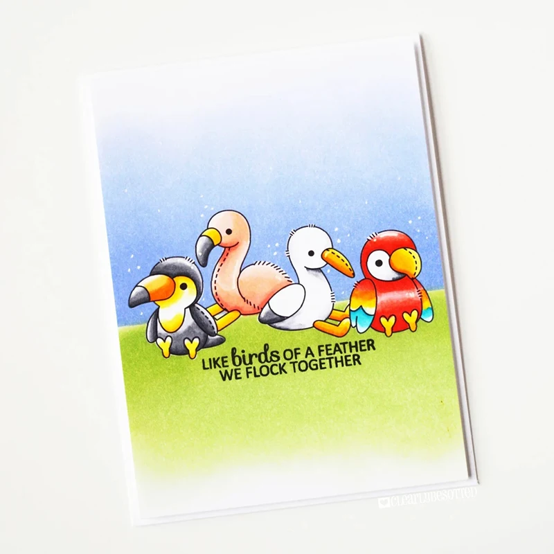 Металлические штампы-трафареты Mai Lovely Bird штамп для скрапбукинга сделай сам