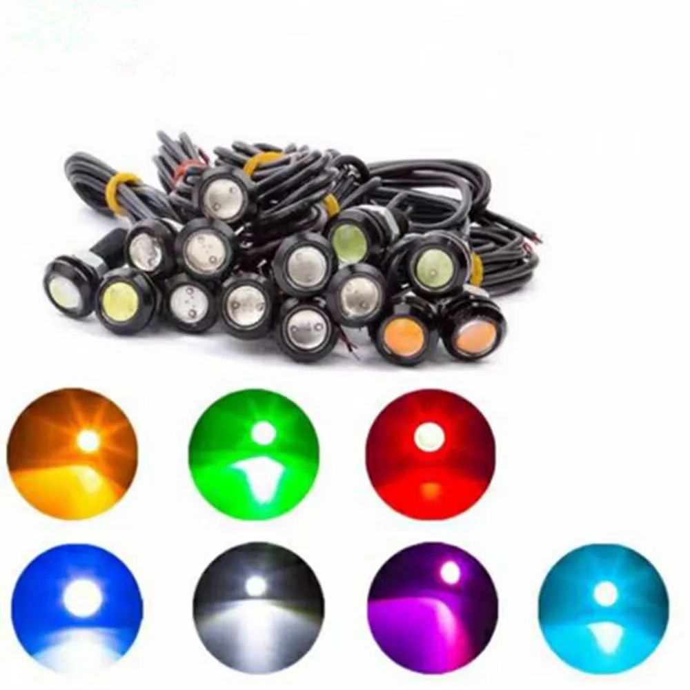 2 шт. Автомобильные светодиодные лампы для дневных ходовых огней 18 мм 23 |