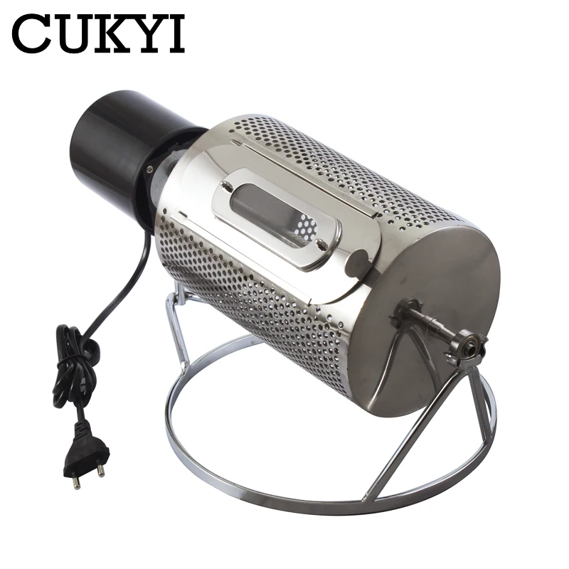 

CUKYI 110V/220V Household electric Coffee Roaster 40W power stainless steel coffee bean roasting machine