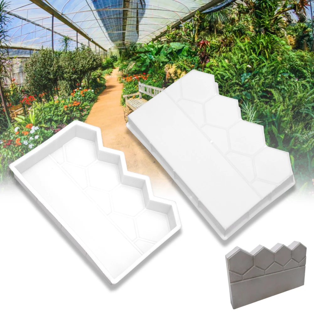 

Fencing Cement Mould Flower Pool Brick Cement Antique Fence Mold Garden Path Mold Courtyard Tree Hole Concrete Mould DIY