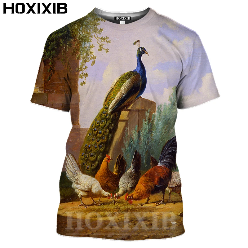 Футболка hoxib с изображением пениса женская модная Милая футболка 3D-принтом