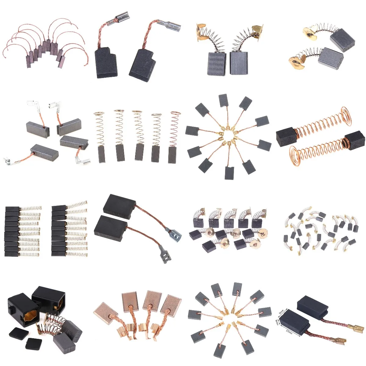 

20/10/4/5/1Pcs Carbon Brush Mini Electric Drill Electric Grinder Replacement Carbon Brush Motor Accessories Dremel Rotary Tools