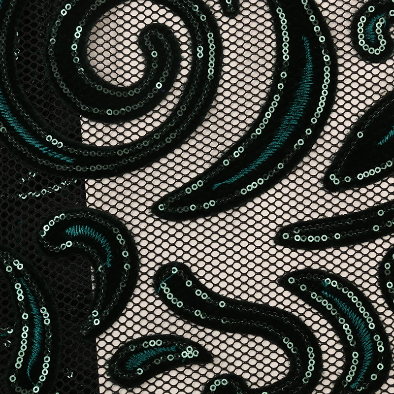 Новое поступление кружевная ткань с блестками последние африканские кружевные