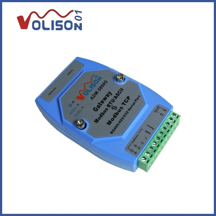 ADM-5850G промышленный Шлюз Modbus сервер, MODBUS RTU/ASCII к Modbus TCP, поддержка последовательного порта PLC
