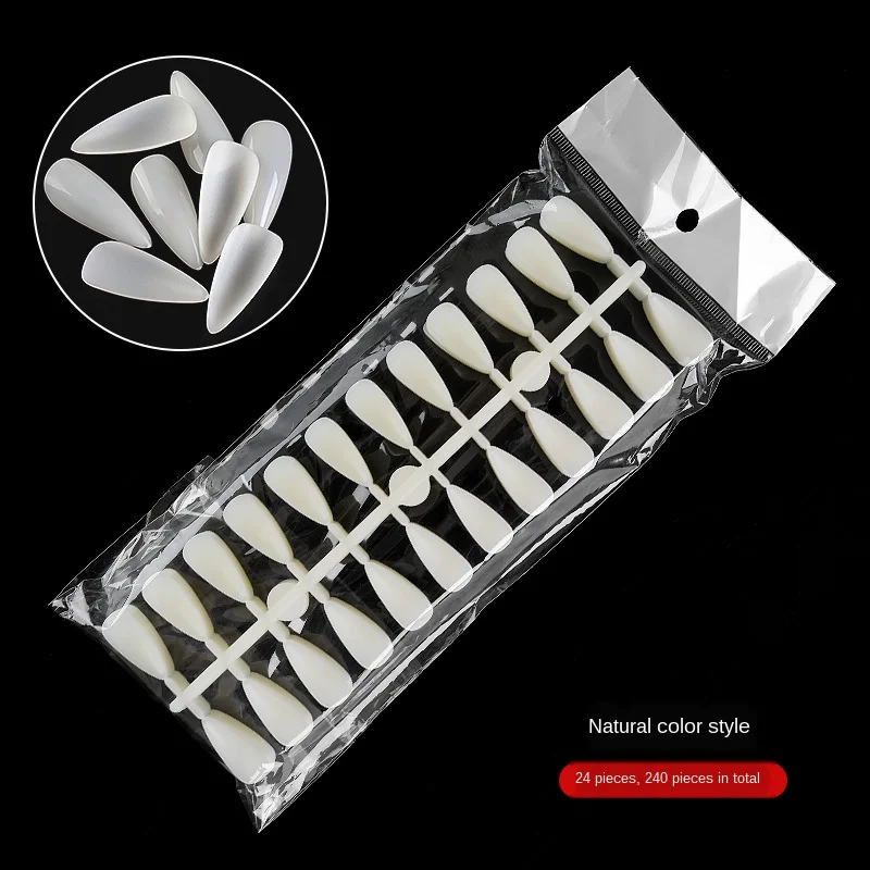 

Water Drop Fake Nails For Practice Nail Training Nail Tips Manicure Tool Nail Art Fingernail Full Color Card Polish Tool H060