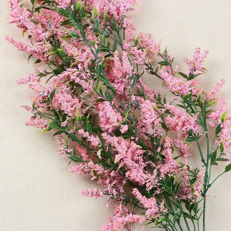 Искусственные подвесные цветы лаванда лоза висячая гирлянда зеленое растение