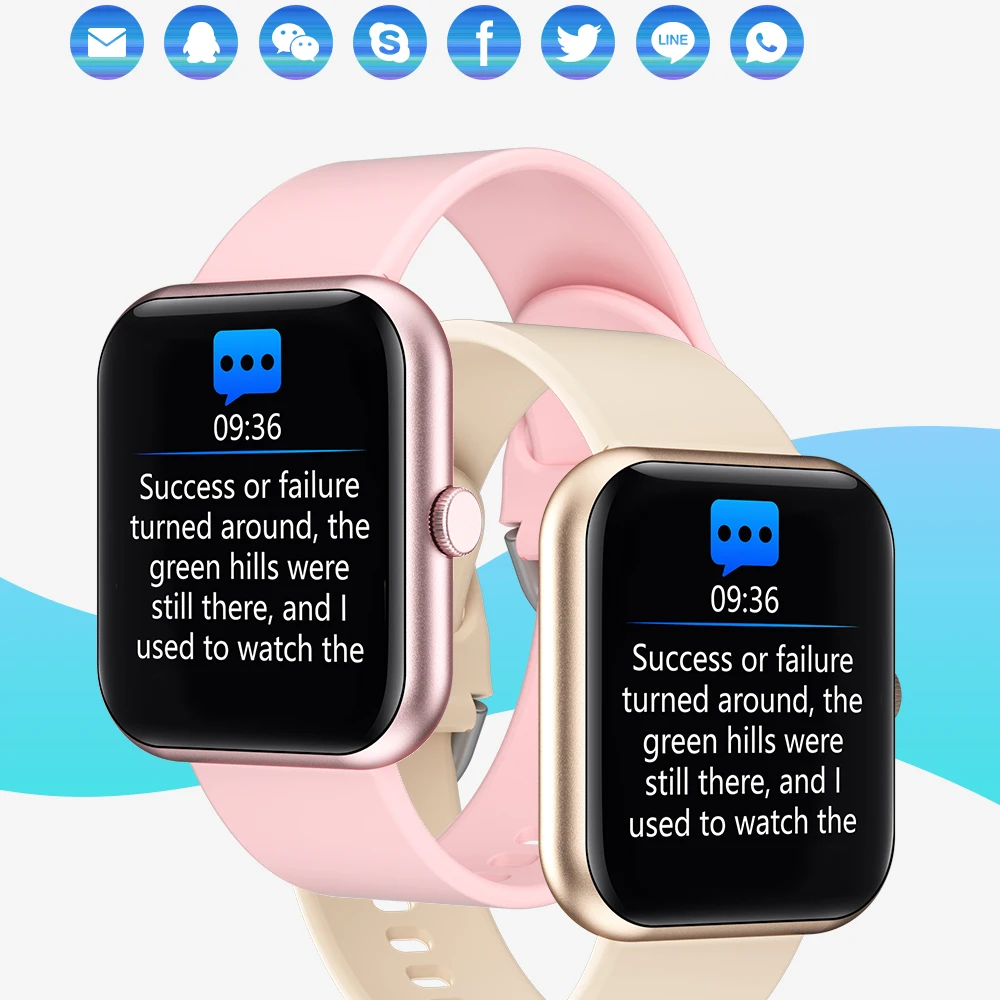 GEJIAN Smart Watch Bluetooth Call 2021 NEW Men Women Waterproof Smartwatch Heart Rate Monitor For Android Samsung Apple+Box