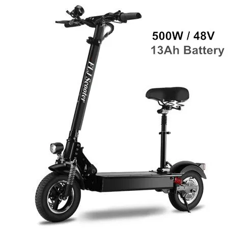 500W 13AH FLJ 1200 Вт 500 Вт Электрический скутер для взрослых с сиденьем складной самокат Ховерборд скейтборд велосипед электрический велосипед - Цвет: 500W 13AH