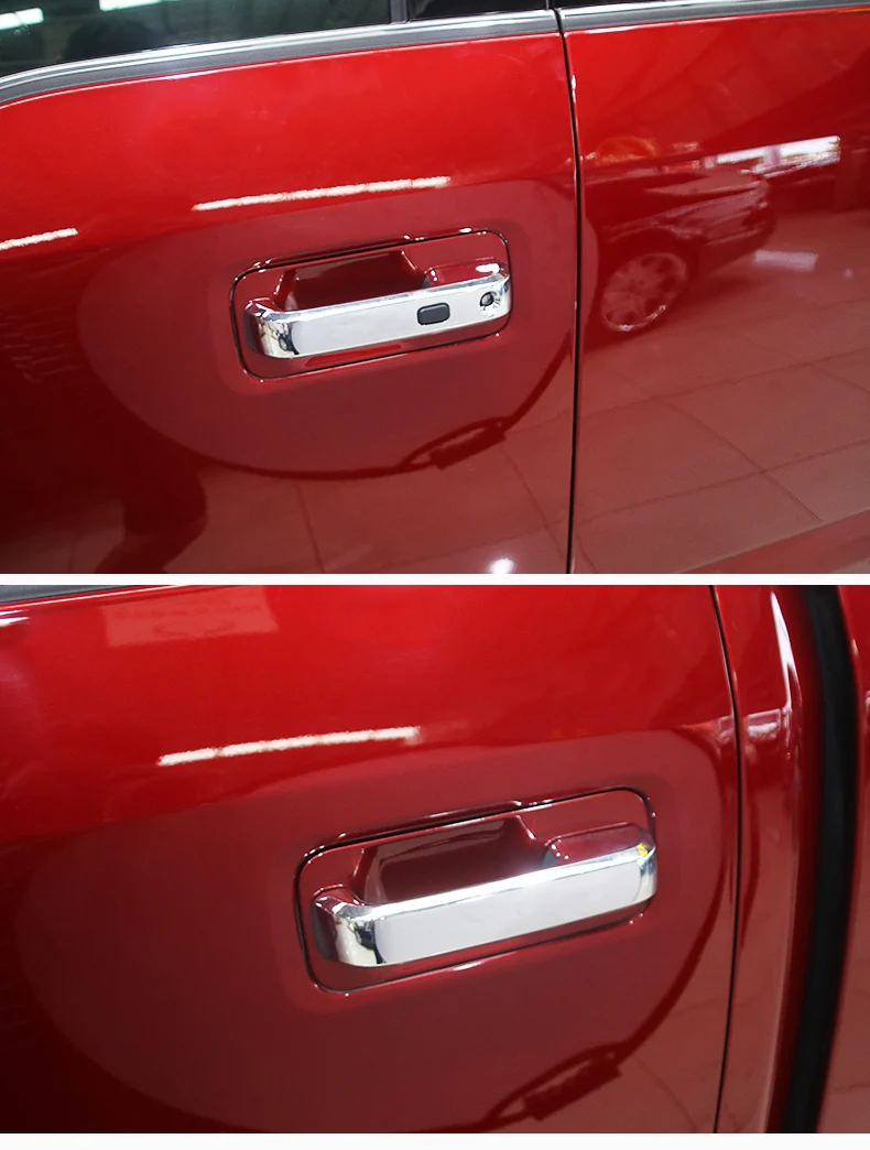 Подходит для FORD F150 F-150 2015 2018-2019 хромированная крышка дверной ручки с умным