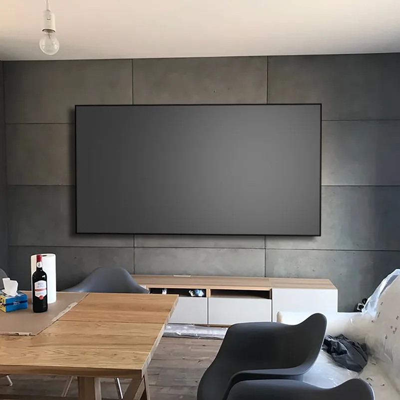 Trinovisuals 16:9 HDTV 4K/8K Ultra HDR 3D светодиодный светильник отклоняющий нанократный экран с