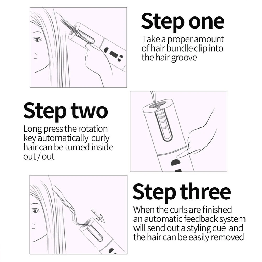Инструмент для укладки портативный с таймером регулируемой температурой