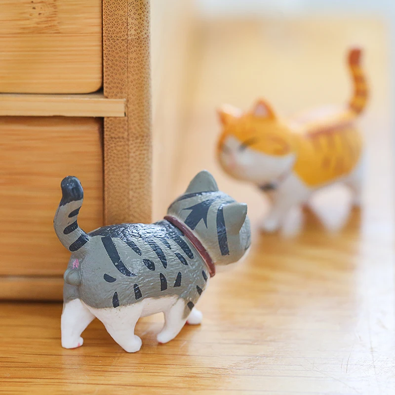 

Lovely Cat Ornaments Creative Girl Ornaments Student Personality Home Decoration Accessories Desktop Model Birthday Gif