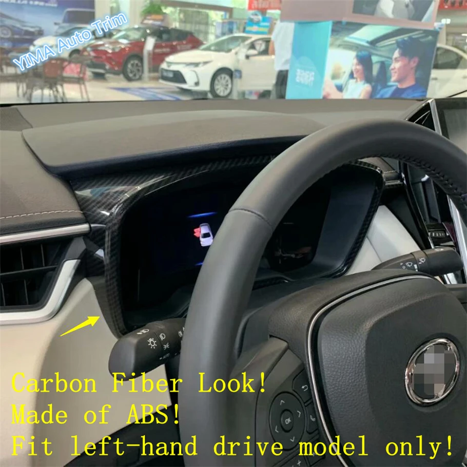 Автомобильный Стайлинг приборной панели калибровочный каркас обшивка подходит